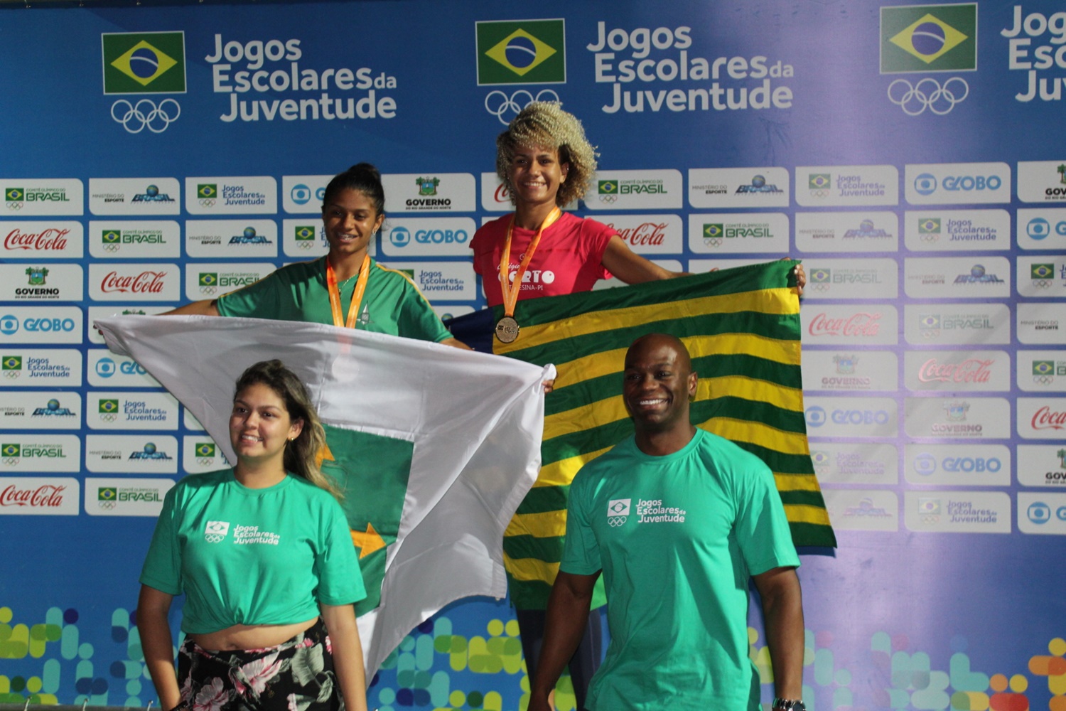 Piauiense Letícia Lima nos Jogos Escolares 2018