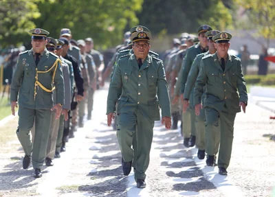 Evento do Dia da Bandeira no Comando Geral