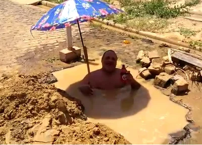 Morador ironiza Águas de Teresina 