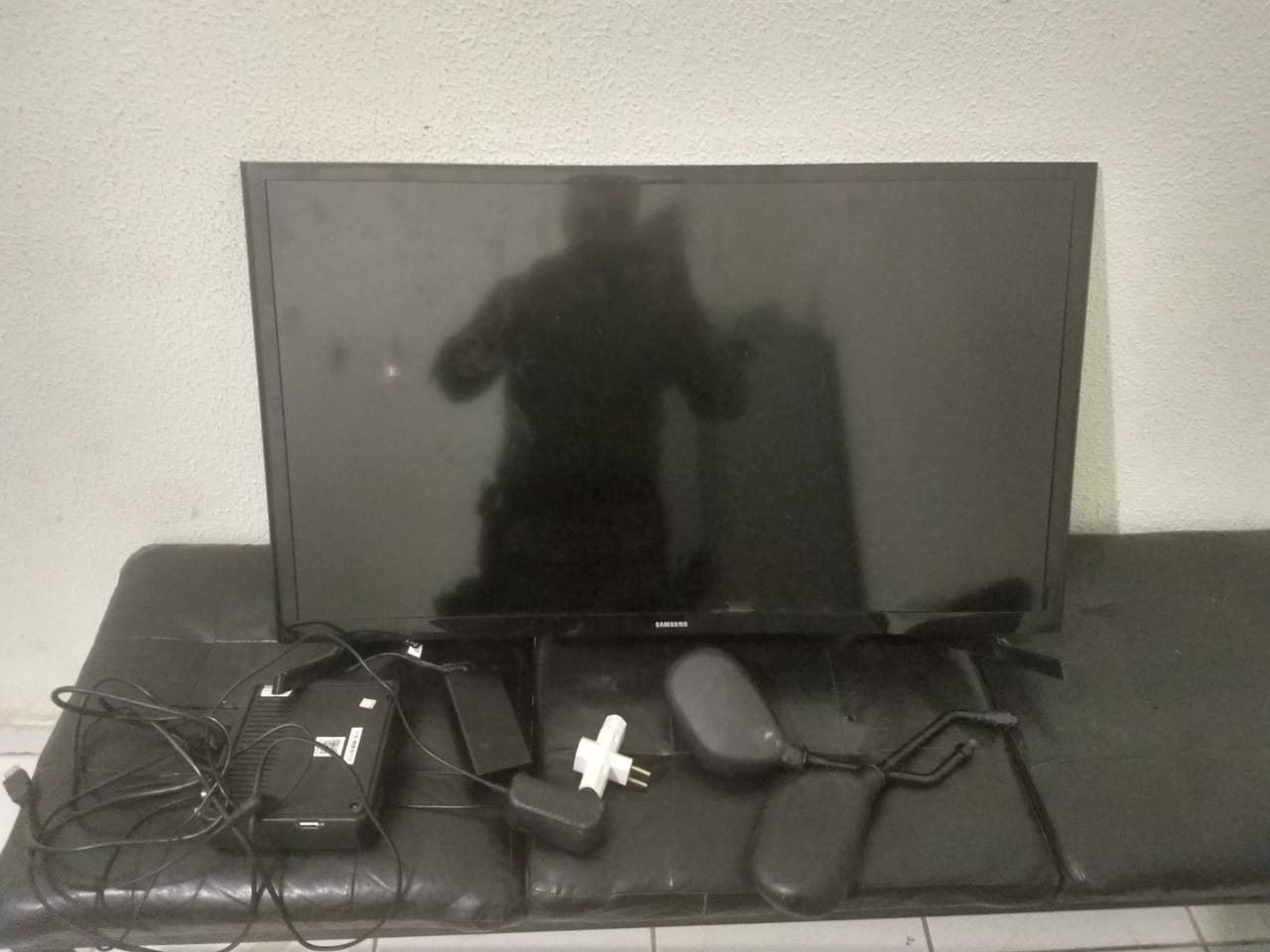 Produtos apreendidos pela Polícia Militar