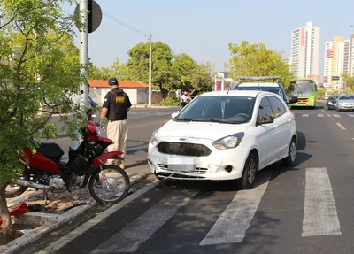 Acidente ocorreu na manhã desta quarta-feira