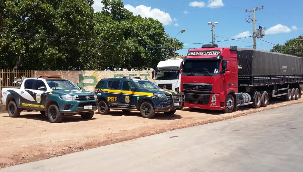 Operação Sustentare apreendeu 97 toneladas de madeira ilegal no sul Piauí