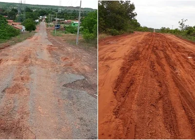 Estrada está intrafegável