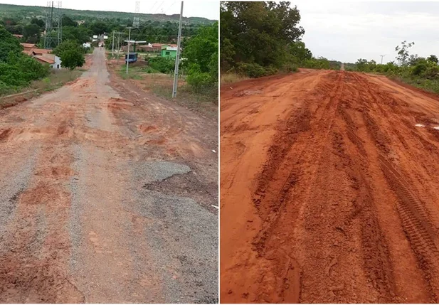 Estrada está intrafegável