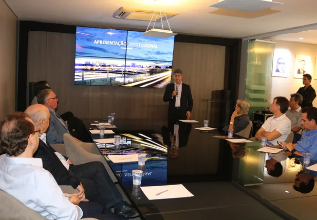 Reunião entre CDL, Equatorial e Cepisa