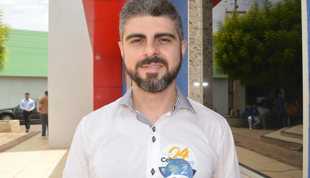 Daniel Formiga, candidato da chapa 02.