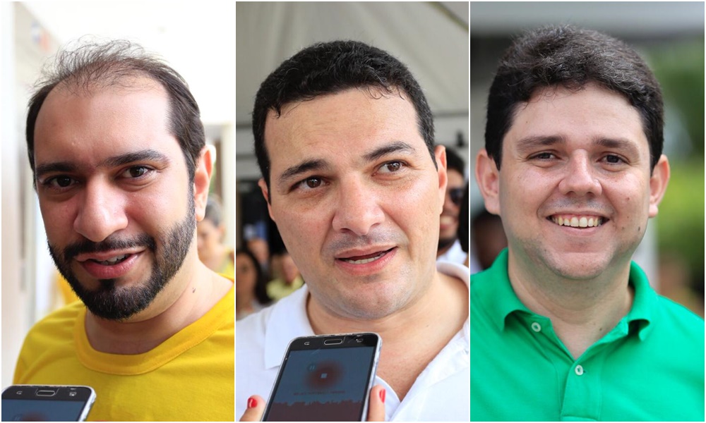 Lucas Vila, Celso Barros e Carlos Henrique