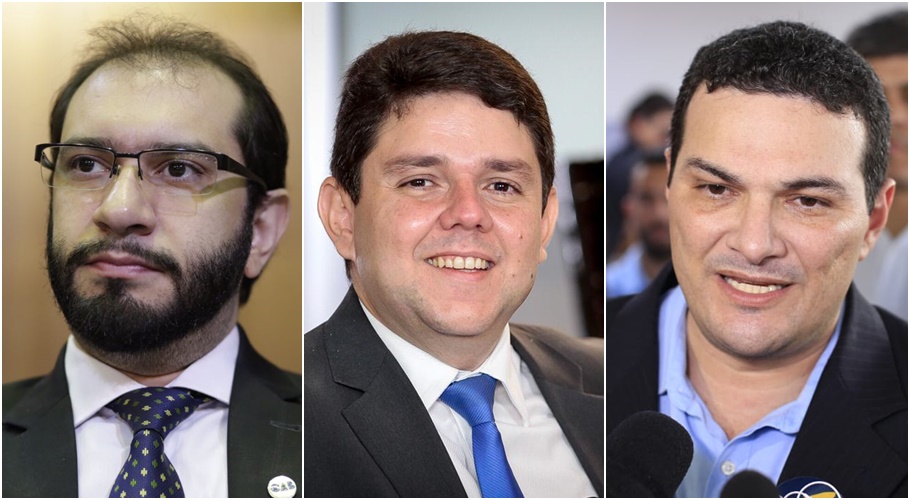 Lucas Villa, Carlos Henrique e Geórgia Nunes