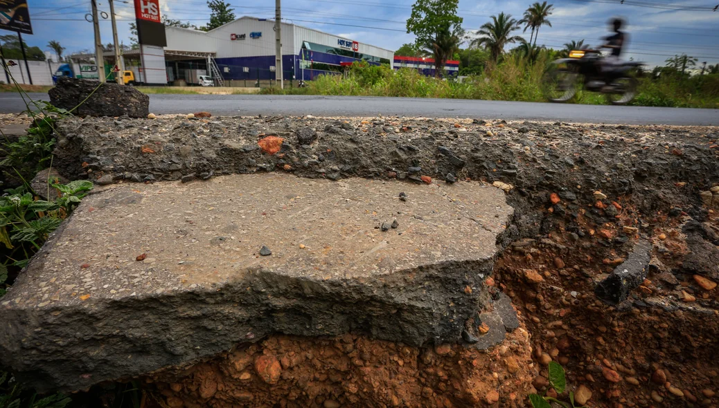 BR-343 pode romper com o período chuvoso