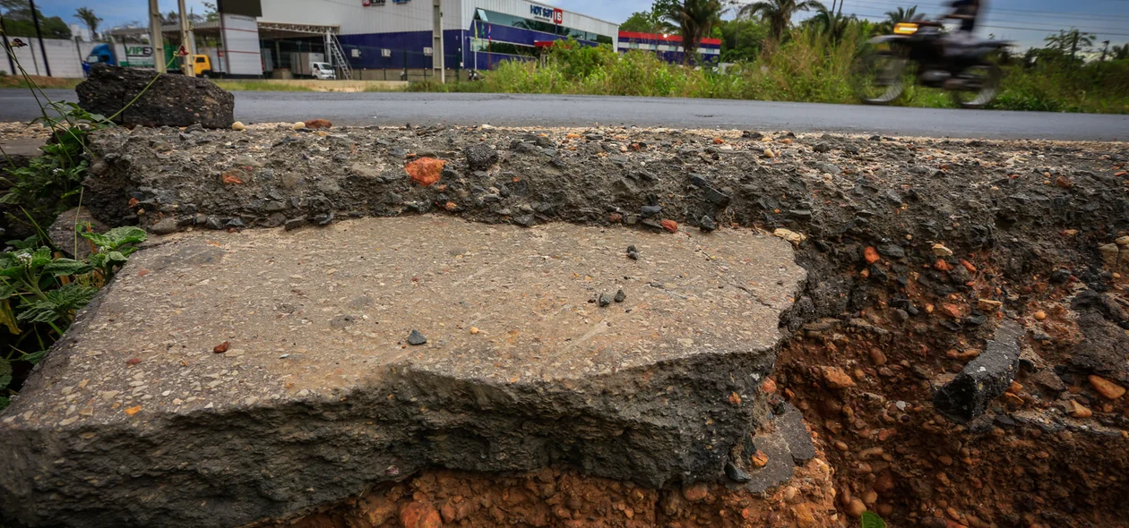 BR-343 pode romper com o período chuvoso
