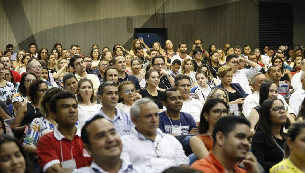 Participantes da palestra