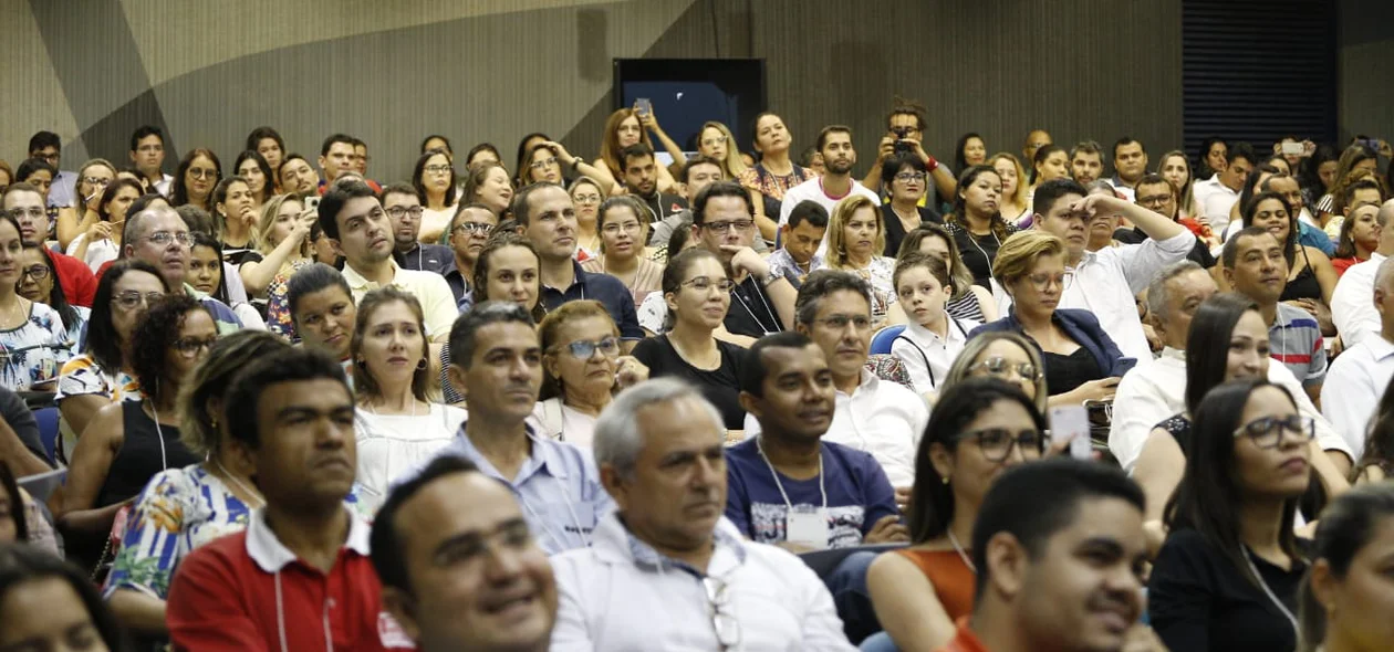 Participantes da palestra