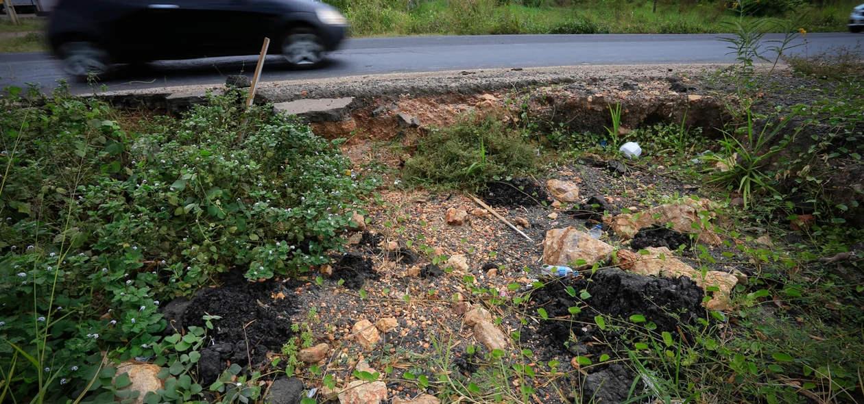 Péssimas condições da BR-343 preocupam motoristas 