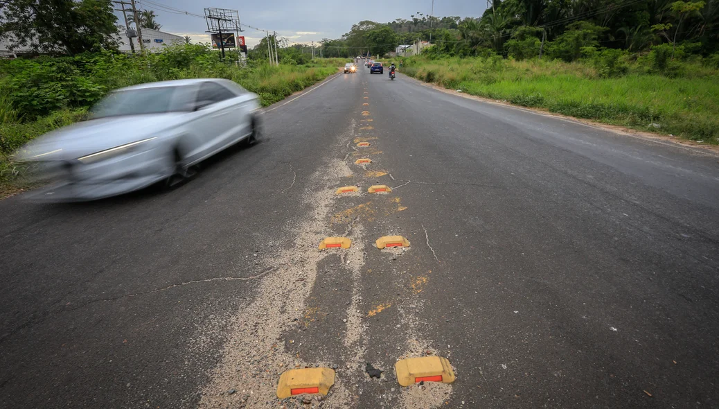 Rodovia pode romper no período chuvoso