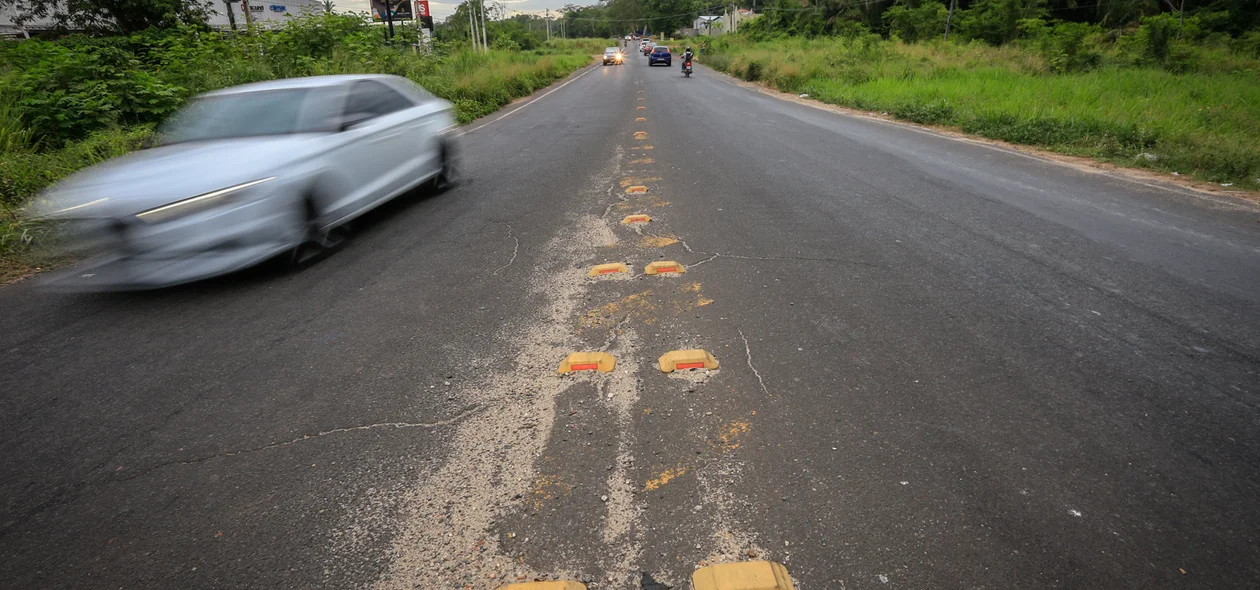 Rodovia pode romper no período chuvoso