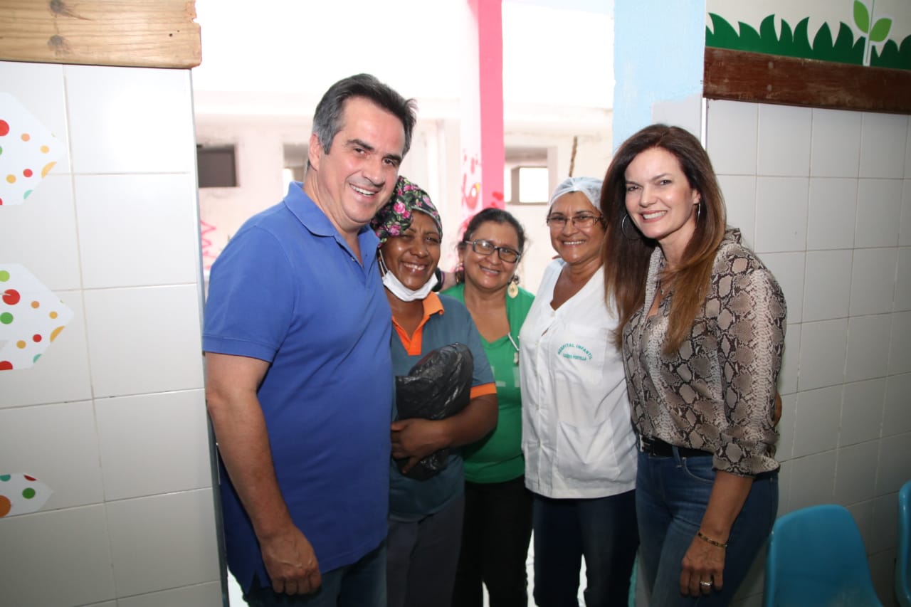 Senador Ciro Nogueira e deputada Iracema Portella 