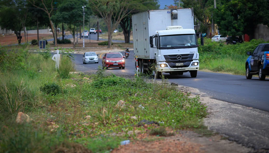 Trecho da BR-343 