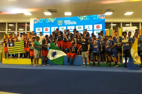 Handebol do Piauí leva prata nos Jogos Escolares