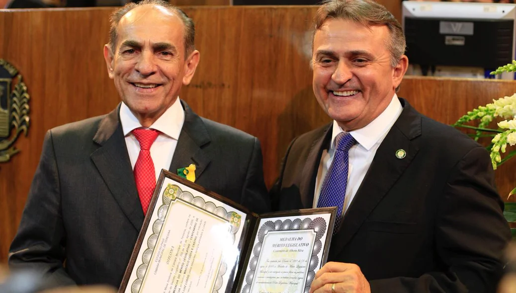 Marcelo Castro e Luiz Lobão 