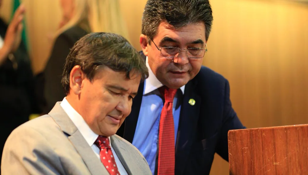 Wellington Dias e Francisco Limma 