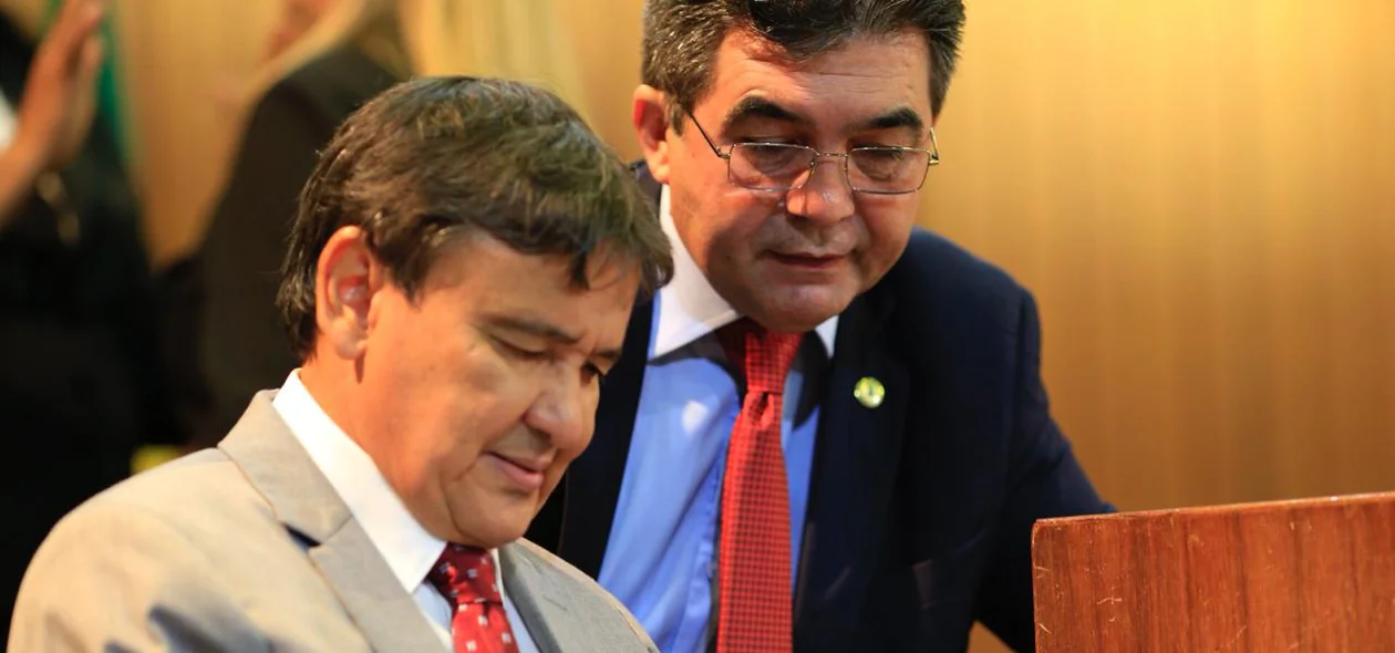 Wellington Dias e Francisco Limma 