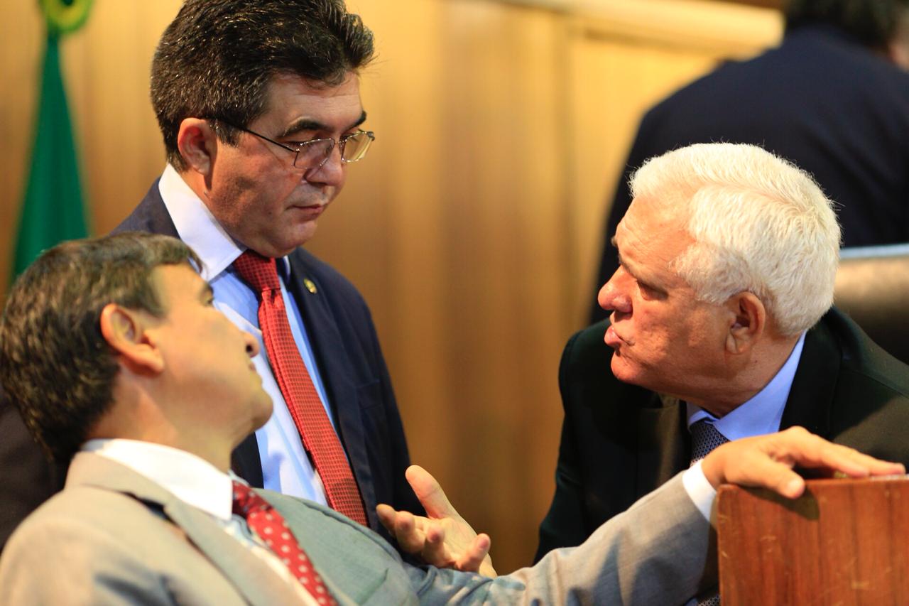 Wellington Dias, Francisco Limma e Themístocles Filho