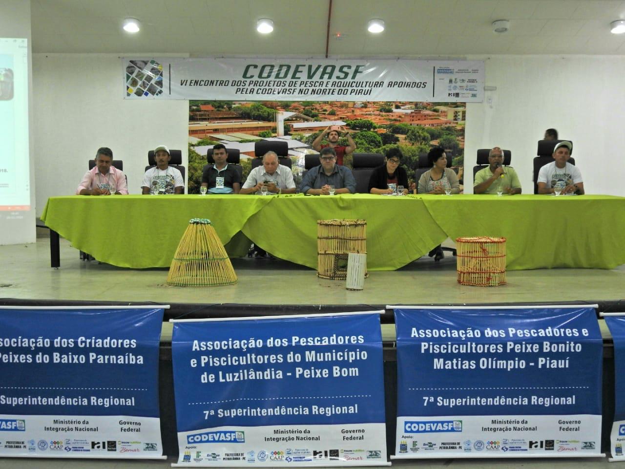 Encontro da Codevasf em Parnaíba