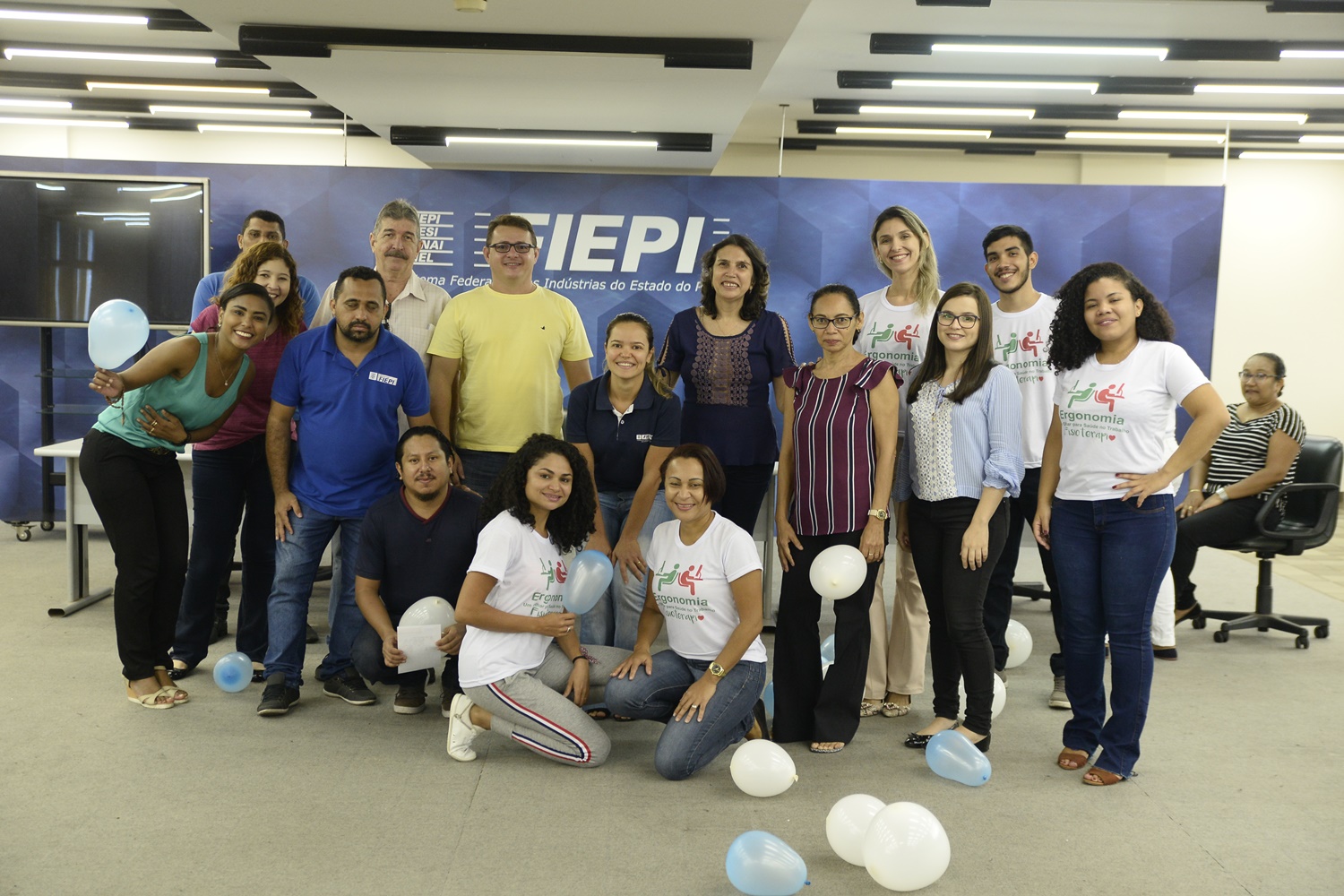 FIEPI promove seções de Ginástica para os colaborares