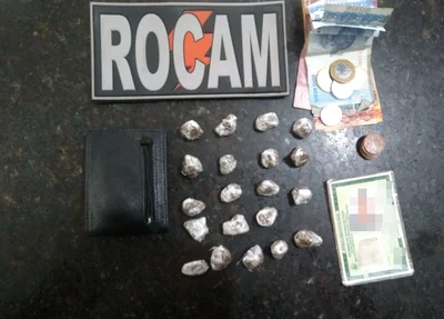 Material apreendido pela ROCAM