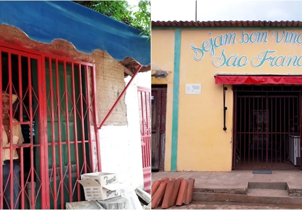 Comerciantes vendem atrás de grades por medo da violência 