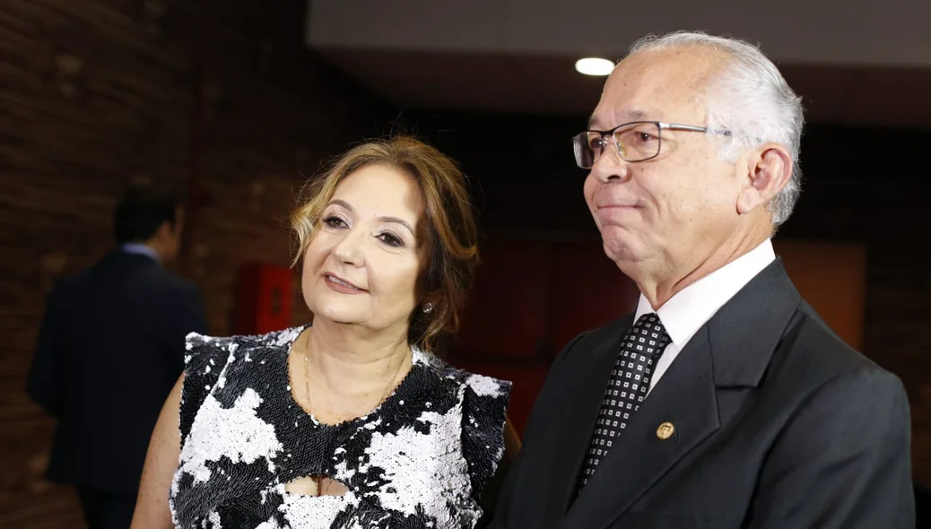 Liana Chaib e o presidente do TST João Batista