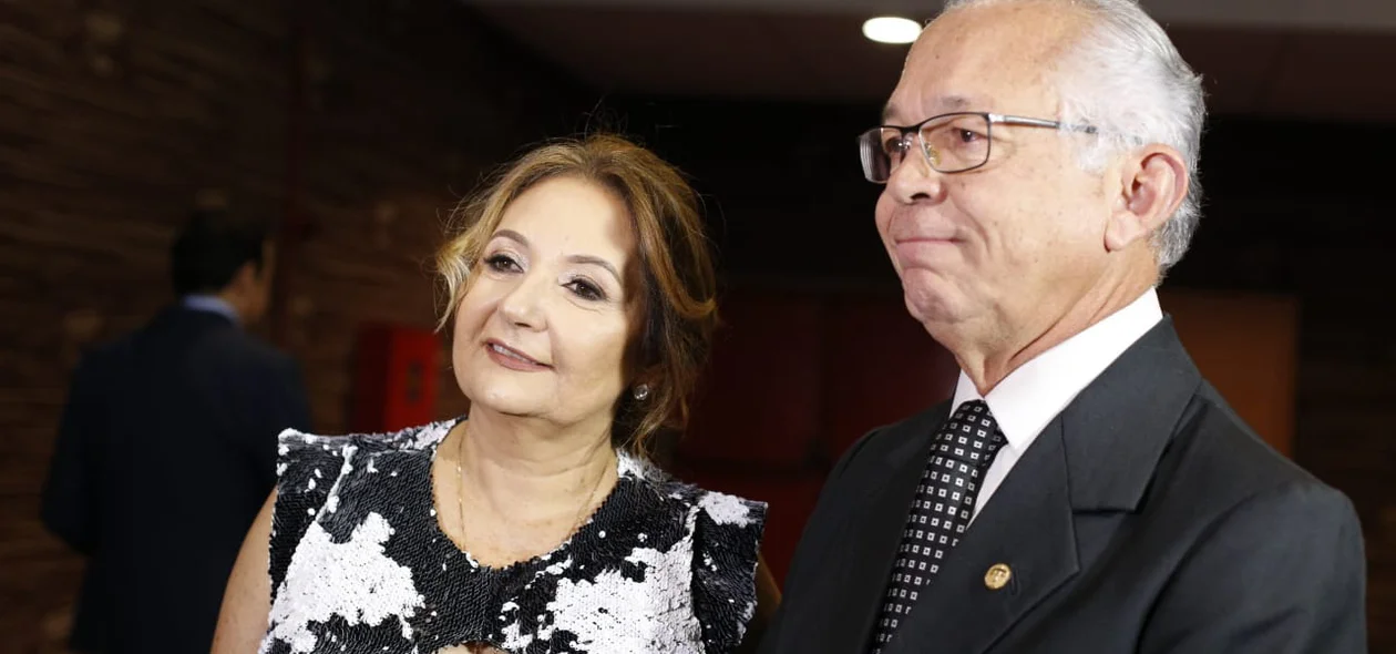 Liana Chaib e o presidente do TST João Batista