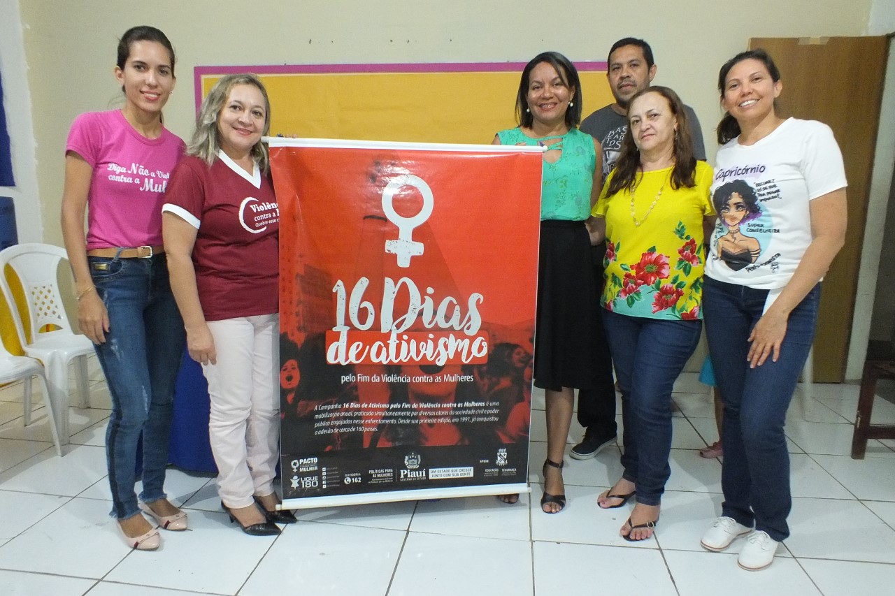 Palestra pelo fim da violência contra mulher em Campo Maior