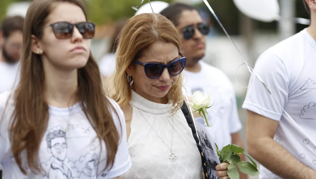 Amigos se reuniram para caminhada 