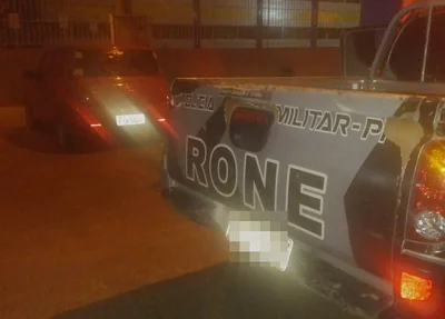 Carro encontrado pela polícia