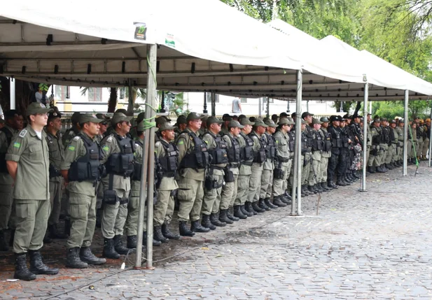 Lançamento da Operação Natal Seguro no Centro de Teresina