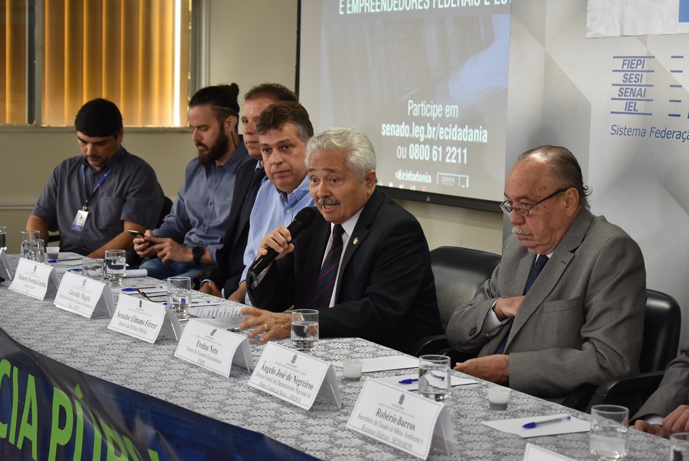 Segurança nas Barragens é debatida na FIEPI