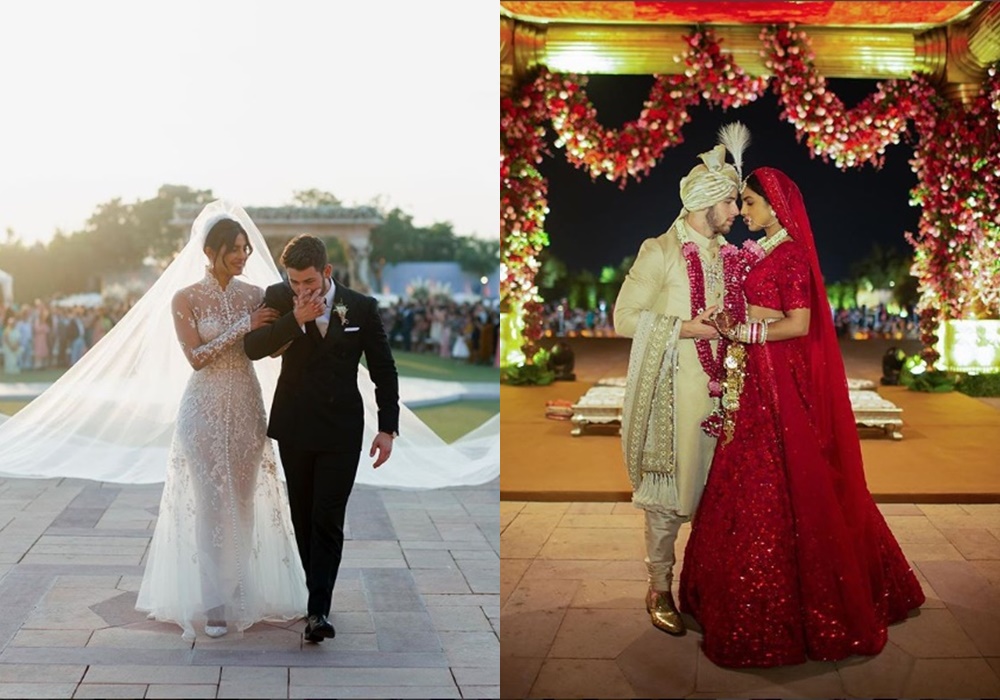 O cantor Nick Jonas e Priyanka Chopra se casaram na Índia com duas cerimônias religiosas