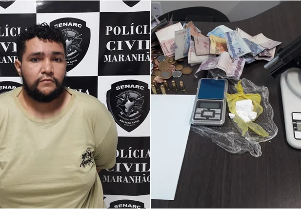 Preso acusado de tráfico e homicídio em Timon