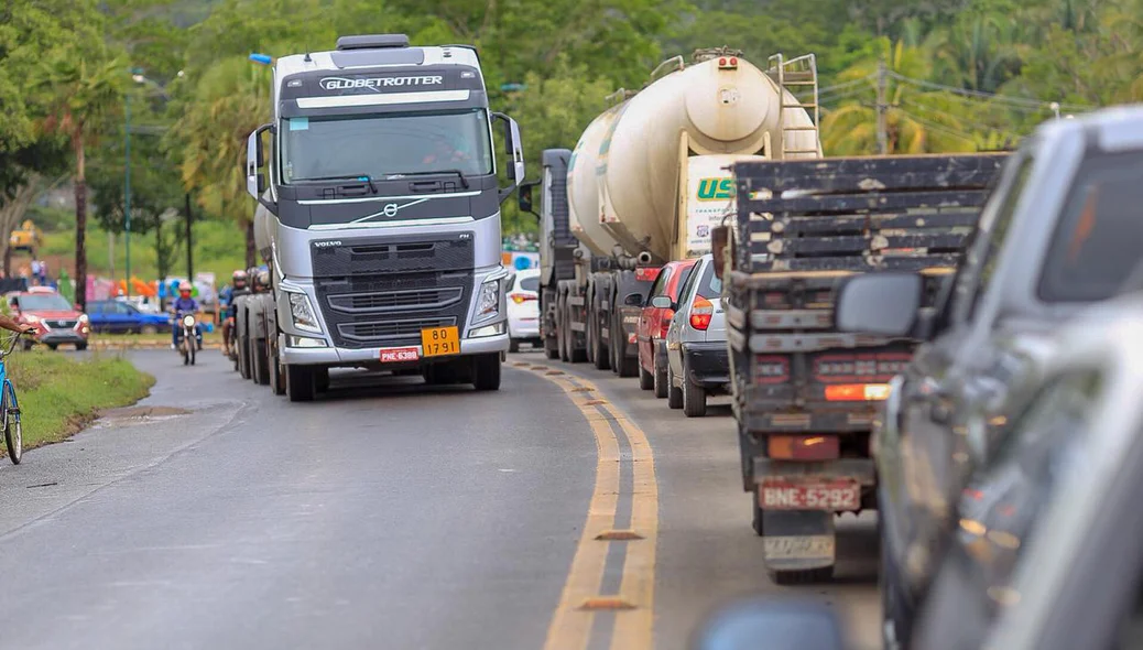 Congestionamento na BR