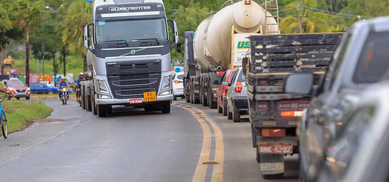 Congestionamento na BR