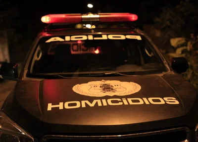 Viatura da Delegacia de Homicídios