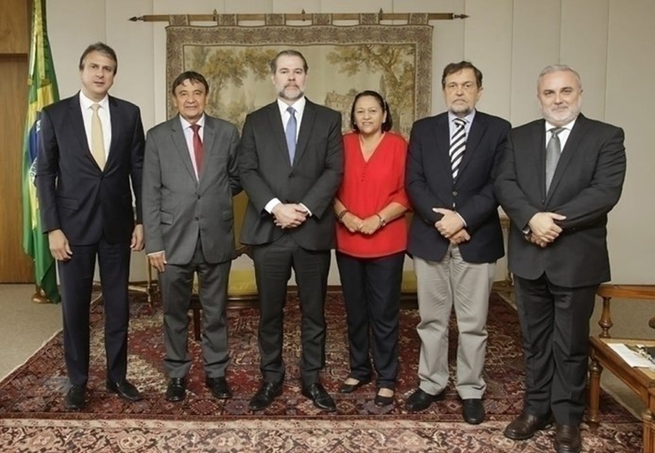 Wellington Dias após reunião com Dias Toffoli