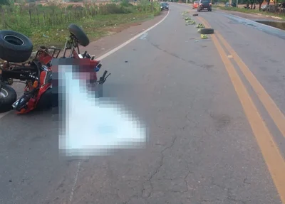 Acidente na BR 343 em Piracuruca