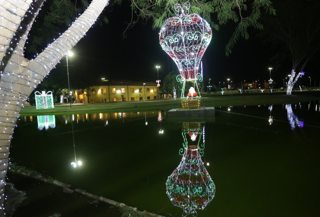 Decoração do Natal 2018 no Parque da Cidadania