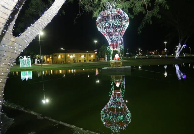 Decoração do Natal 2018 no Parque da Cidadania