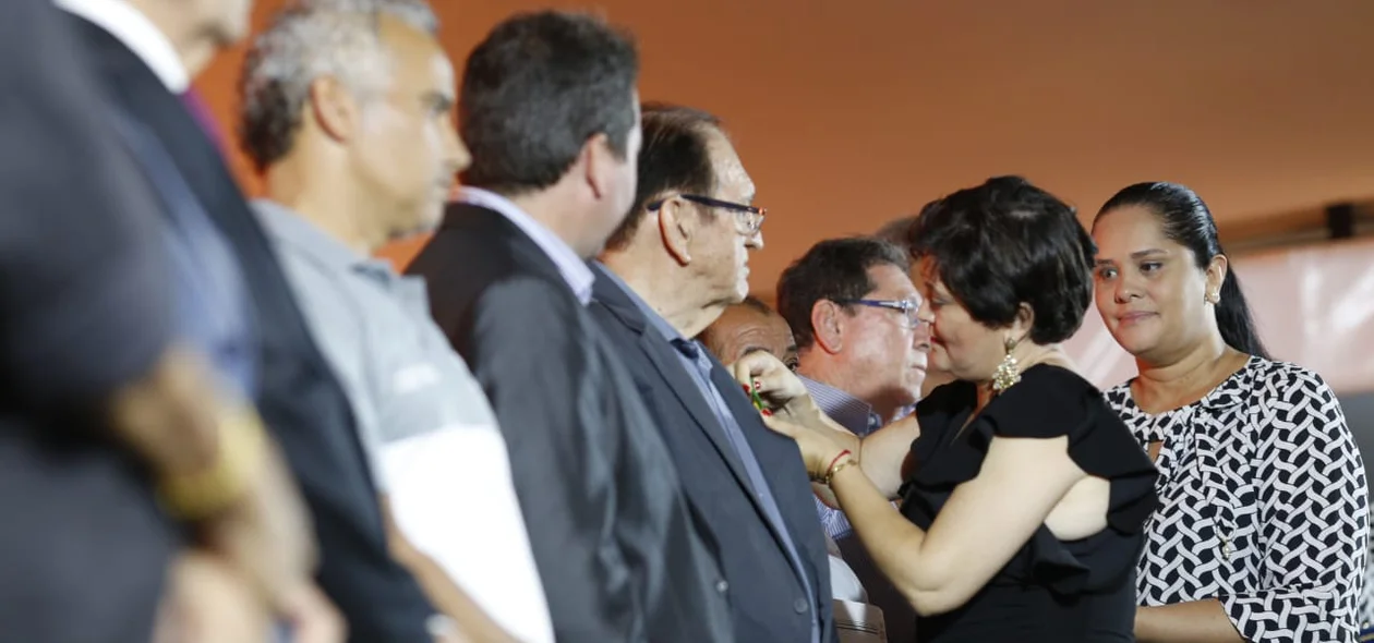 Entrega de medalhas