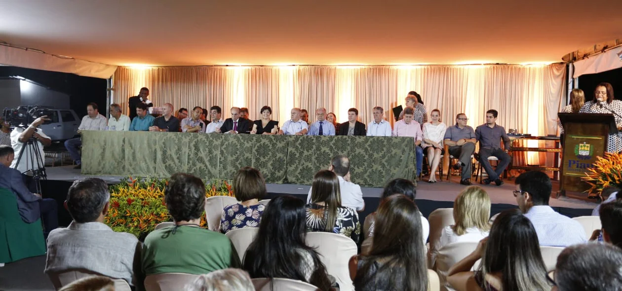 Presentes no evento