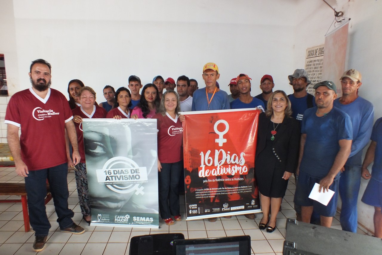 Prefeitura de Campo maior intensifica ações de combate a violência contra mulher no município
