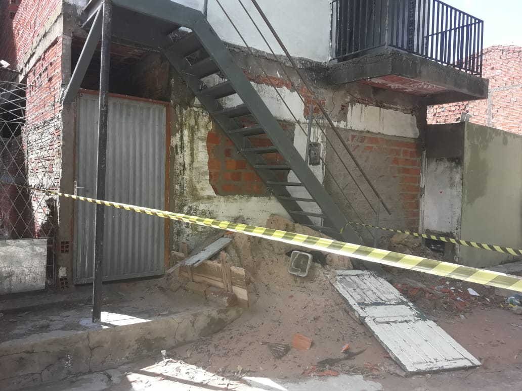 Residência onde o corpo foi encontrado